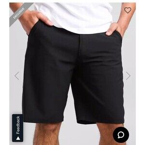 Hurley Phantom Hybrid The Buckle Exclusive Black Shorts Men's 31